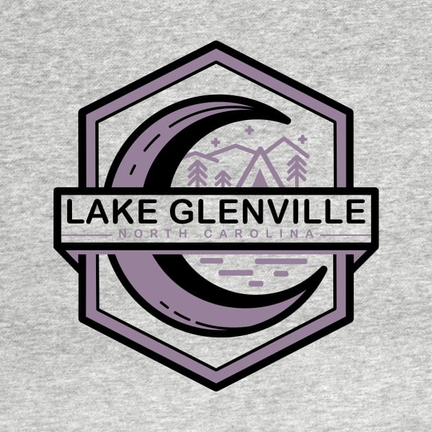 Lake glenville purple moon by LeapDaze